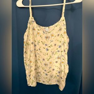 Old Navy floral tank top